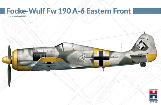Hobby 2000 32018 1:32 Focke-Wulf Fw-190A-6 Eastern Front Hasegawa + Cartograf + Masks