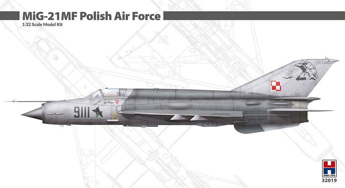 Hobby 2000 32019 1:32 Mikoyan MiG-21MF Polish Air Force