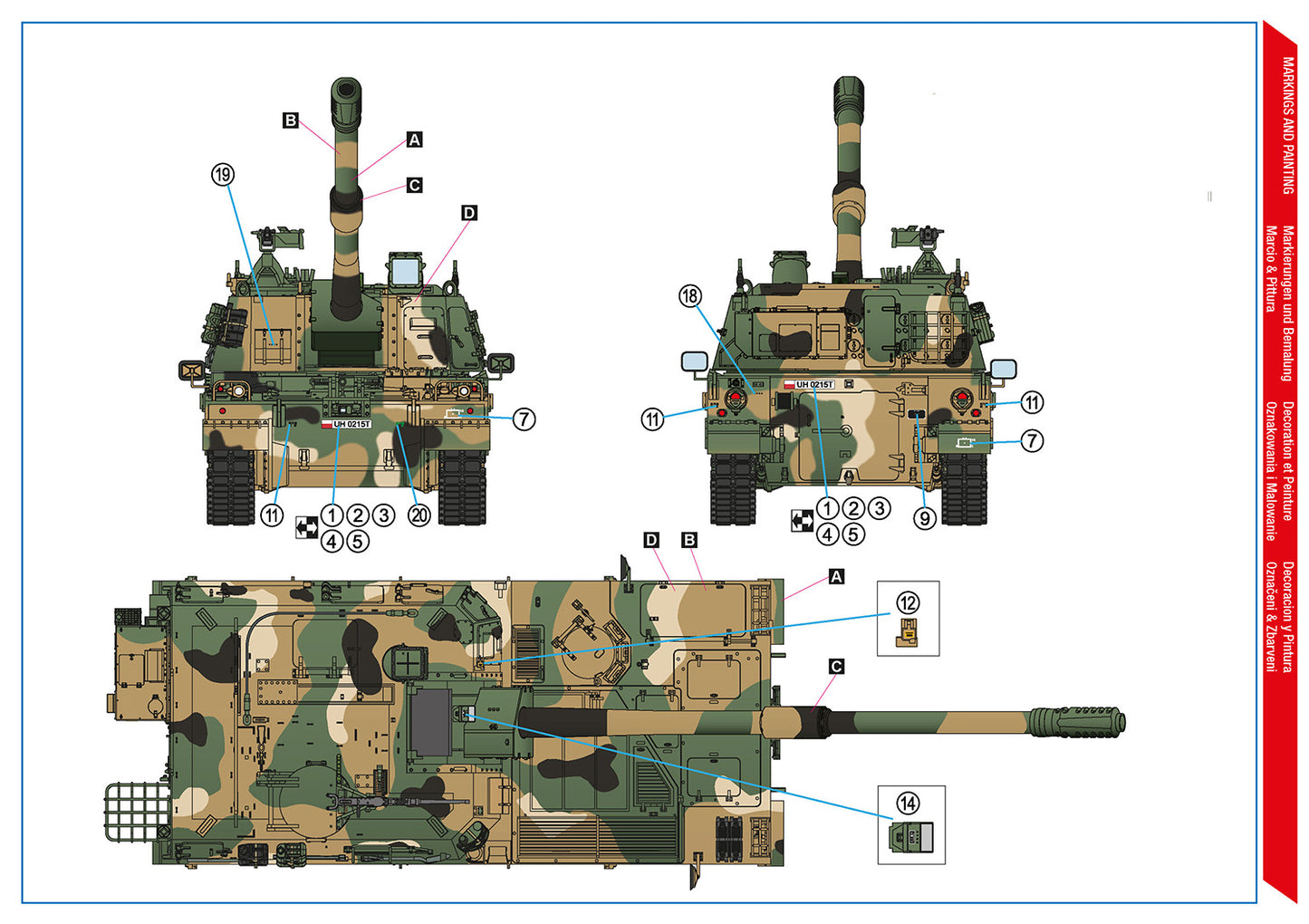 Hobby 2000 35005 1:35 K9A1 'Thunder' Polish Army SPH