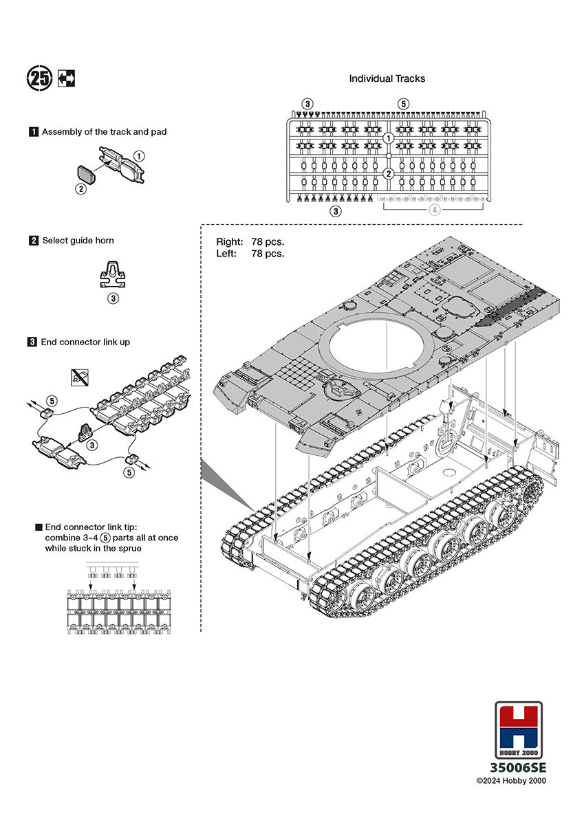 Hobby 2000 35006SE 1:35 K2 'Black Panther' Polish Army - Special Edition'