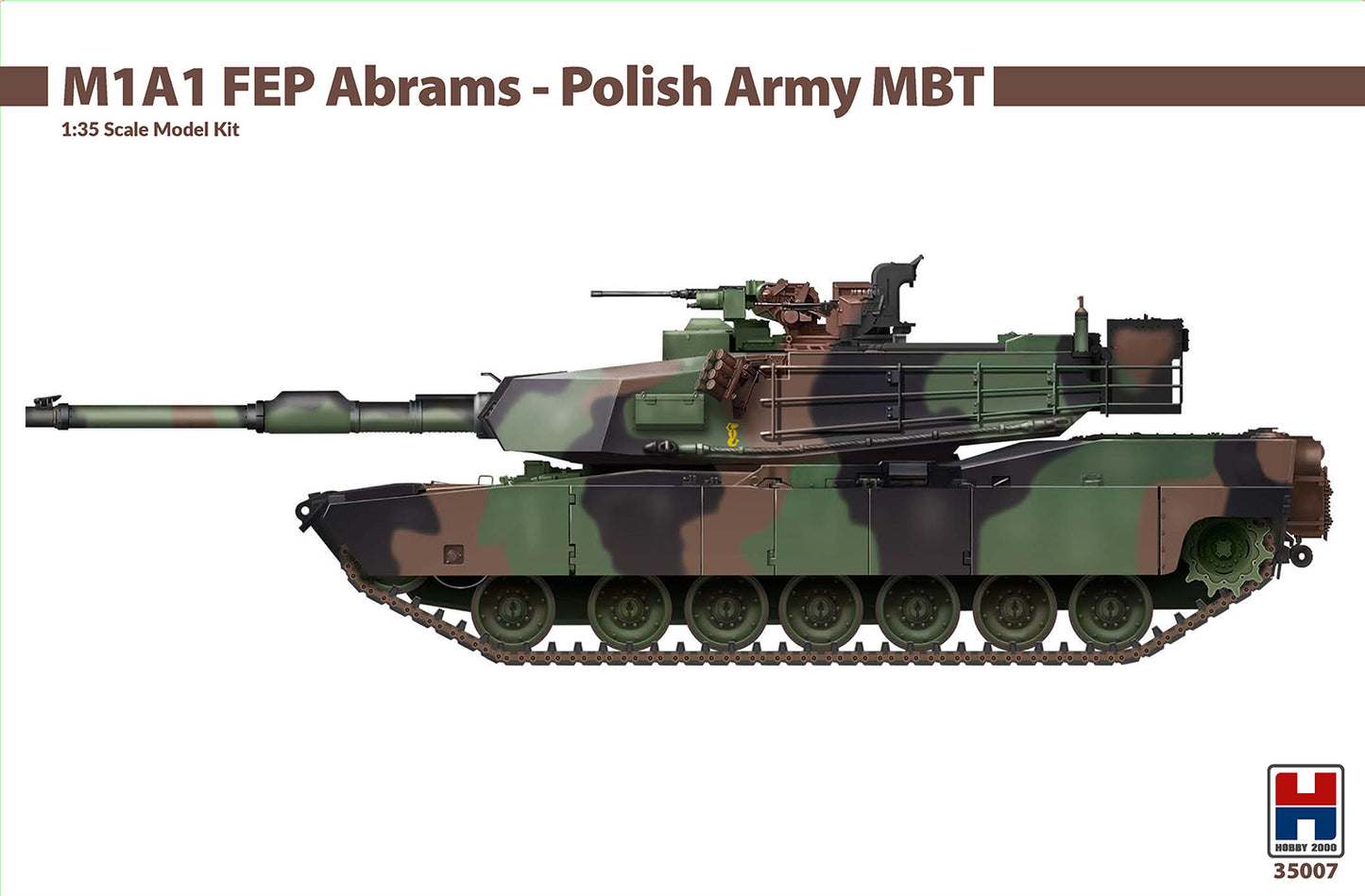 Hobby 2000 35007 1:35 M1A1 FEP Abrams - Polish Army MBT