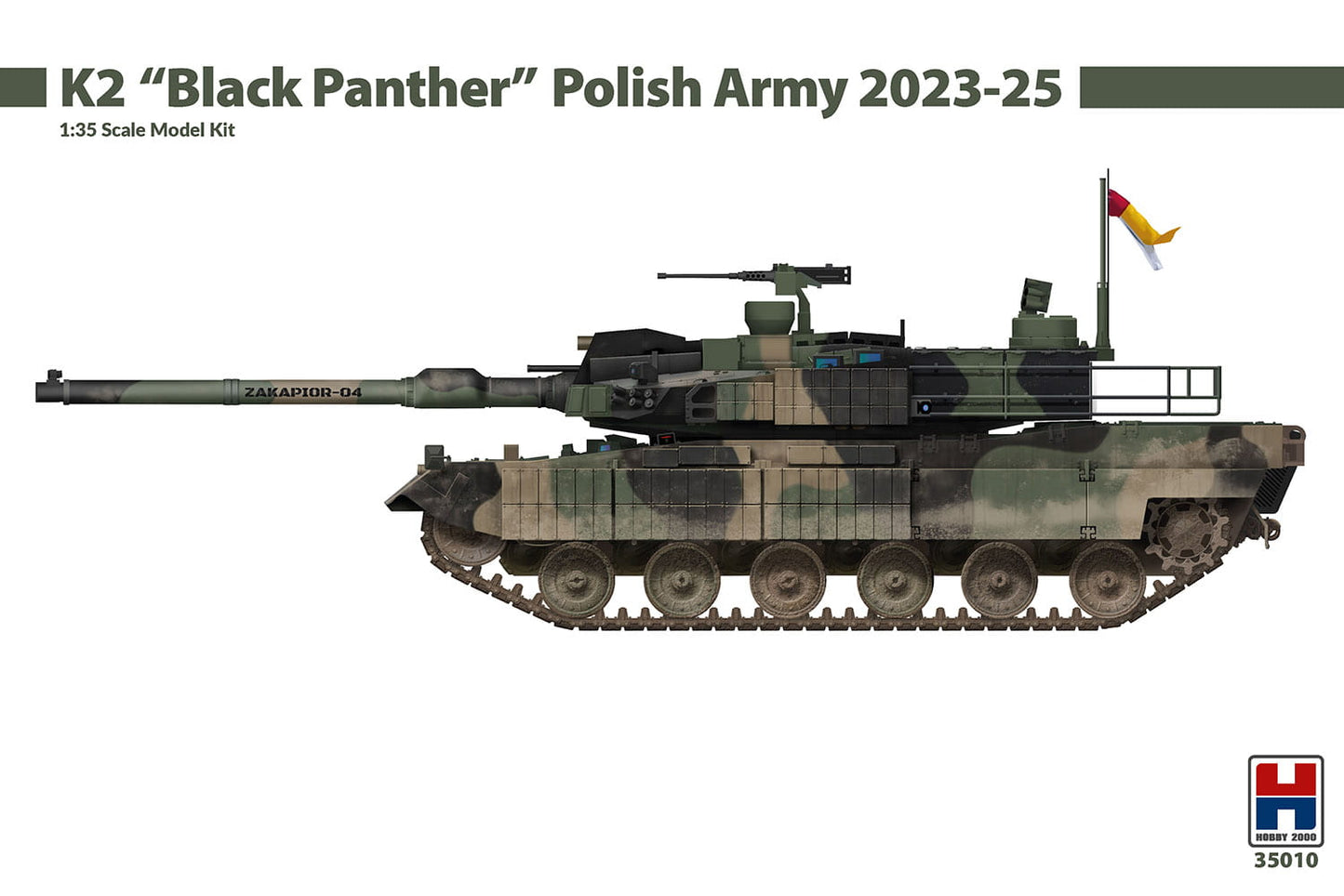 Hobby 2000 35010 1:35 K2 Black Panther Polish Army 2023-25