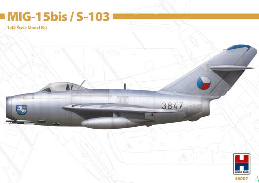 Hobby 2000 48007 1:48 Mikoyan MIG-15bis / S-103