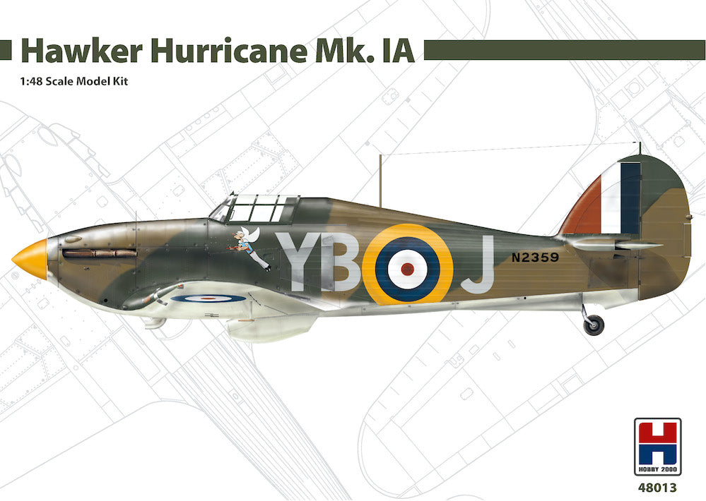 Hobby 2000 K48013 1:48 Hawker Hurricane Mk.IA