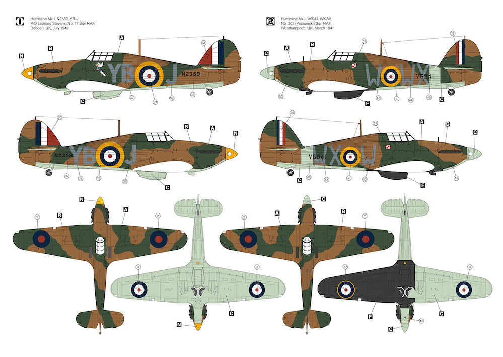 Hobby 2000 K48013 1:48 Hawker Hurricane Mk.IA