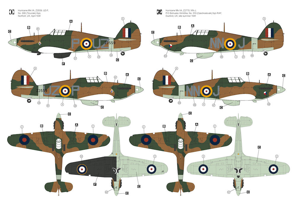 Hobby 2000 K48015 1:48 Hawker Hurricane Mk.IIA