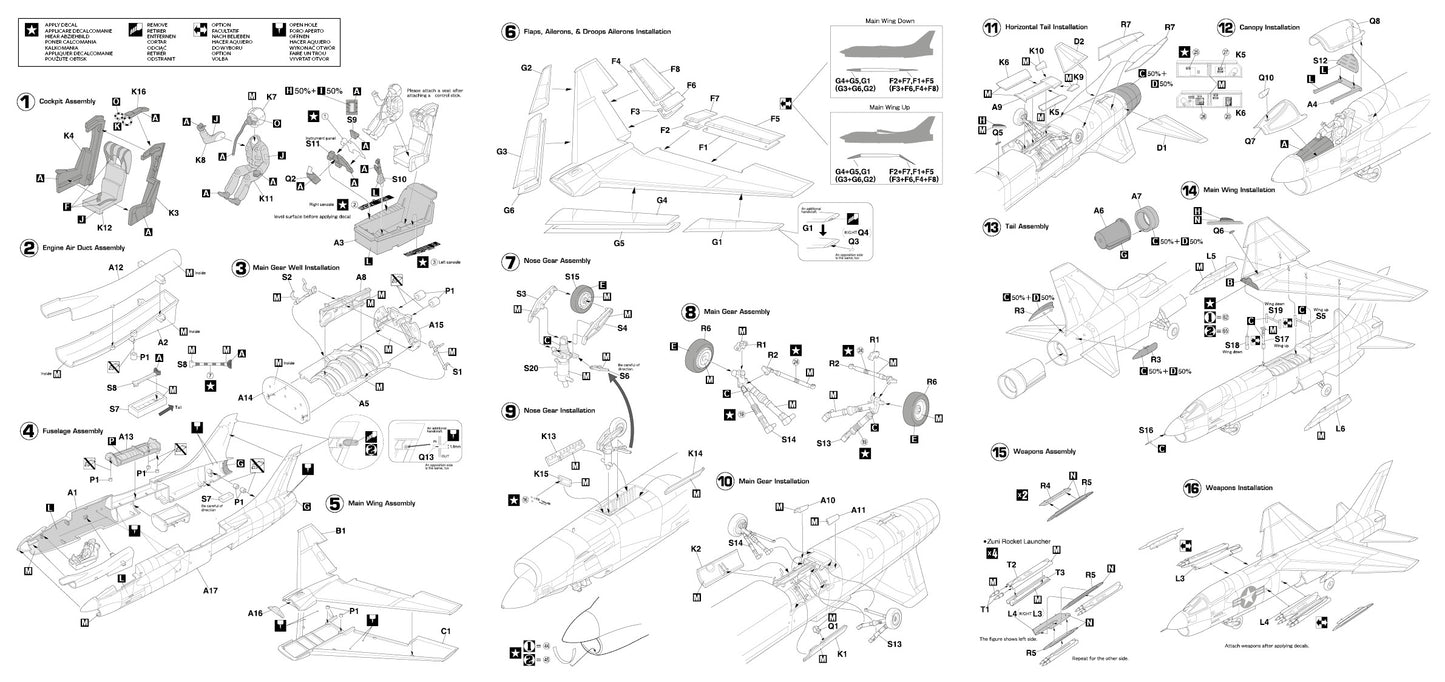 Hobby 2000 K48020 1:48 Vought F-8E Crusader 'MIG Killers'