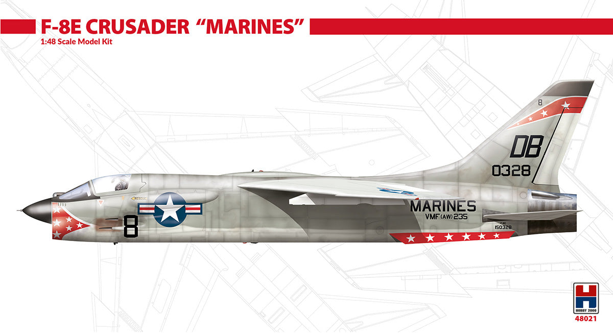 Hobby 2000 K48021 1:48 Vought F-8E Crusader 'Marines'