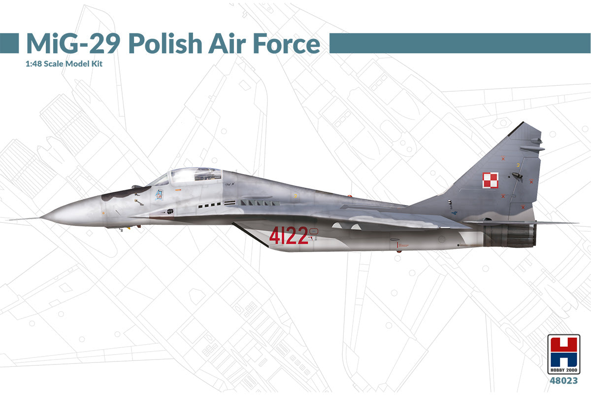 Hobby 2000 K48023 1:48 Mikoyan MiG-29 Polish Air Force