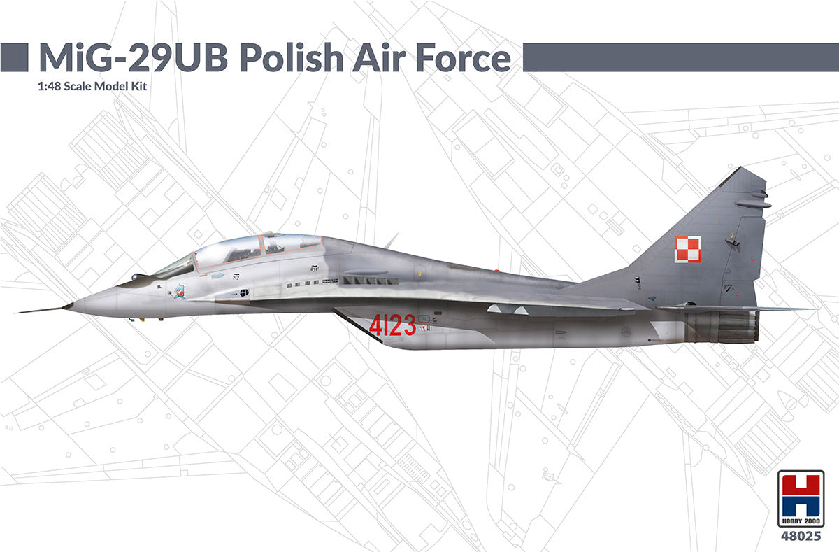 Hobby 2000 48025 1:48 Mikoyan MiG-29UB Polish Air Force