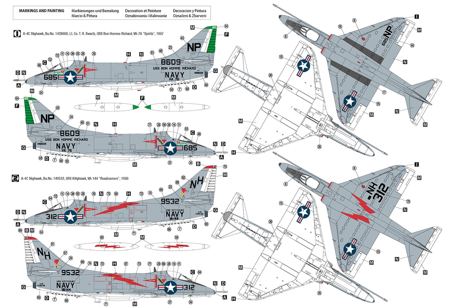 Hobby 2000 48032 1:48 Douglas A-4C Skyhawk