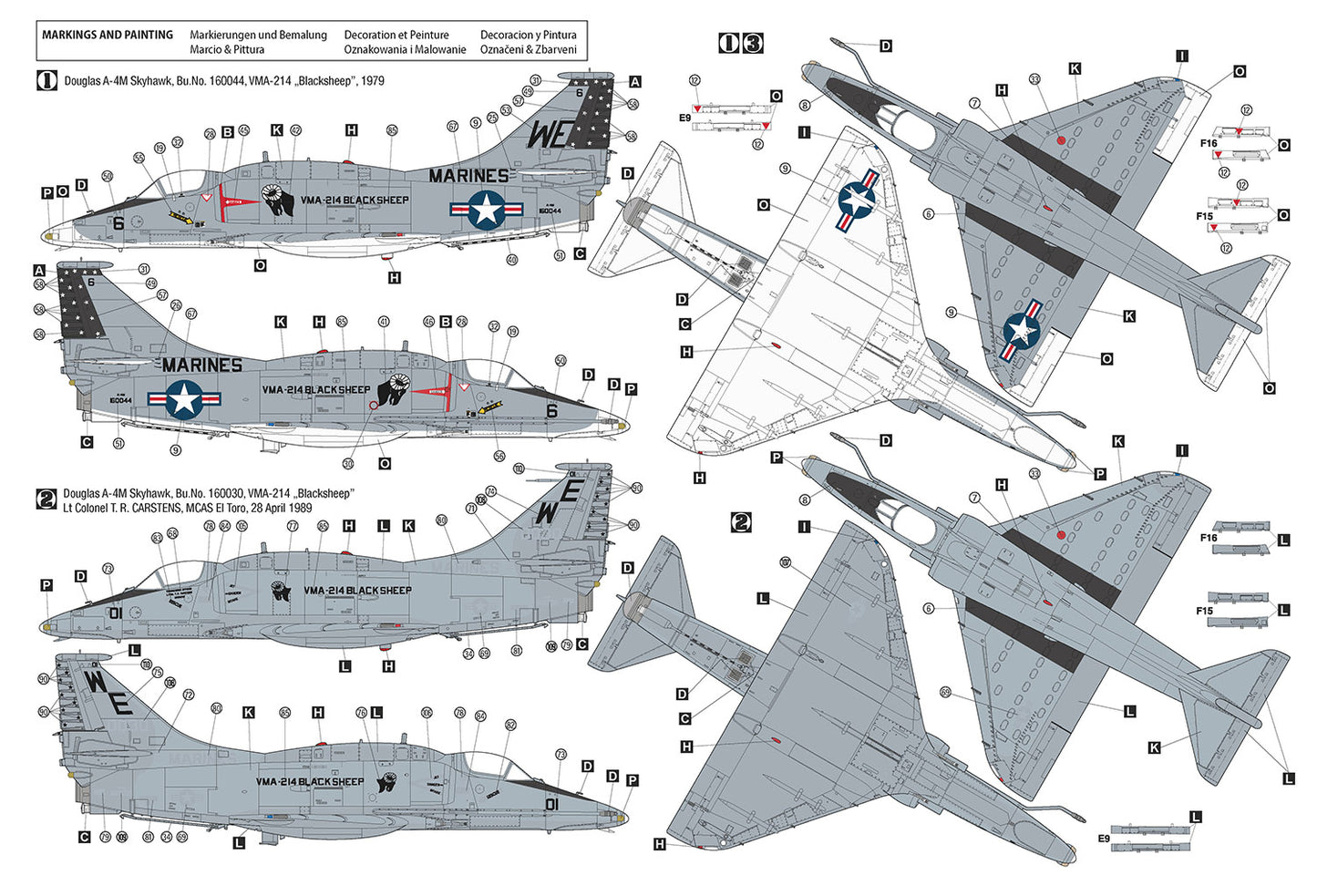 Hobby 2000 48036 1:48 Douglas A-4M Skyhawk US Marines