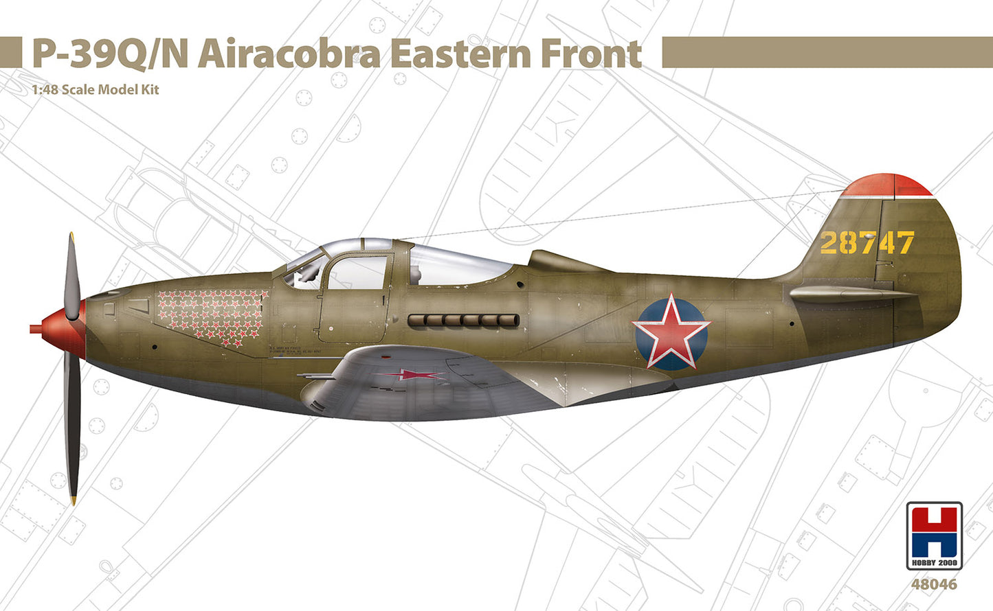 Hobby 2000 48046 1:48 Bell P-39Q/N Airacobra Eastern Front.