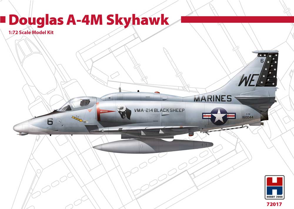 Hobby 2000 72017 1:72 Douglas A-4M Skyhawk