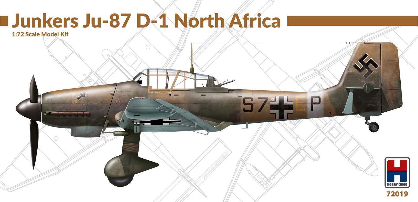 Hobby 2000 72019 1:72 Junkers Ju-87D-1 'Stuka' North Africa