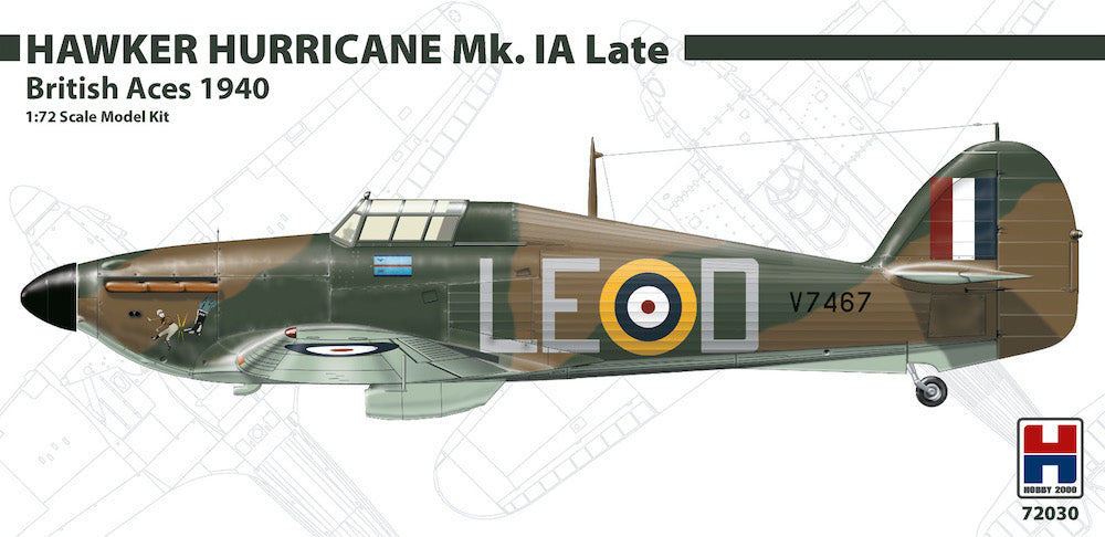 Hobby 2000 K72030 1:72 Hawker Hurricane Mk.Ia Late version