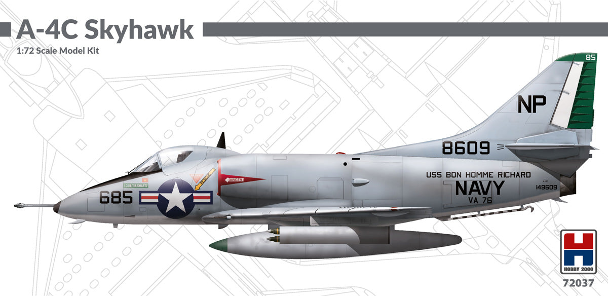 Hobby 2000 K72037 1:72 Douglas A-4C Skyhawk