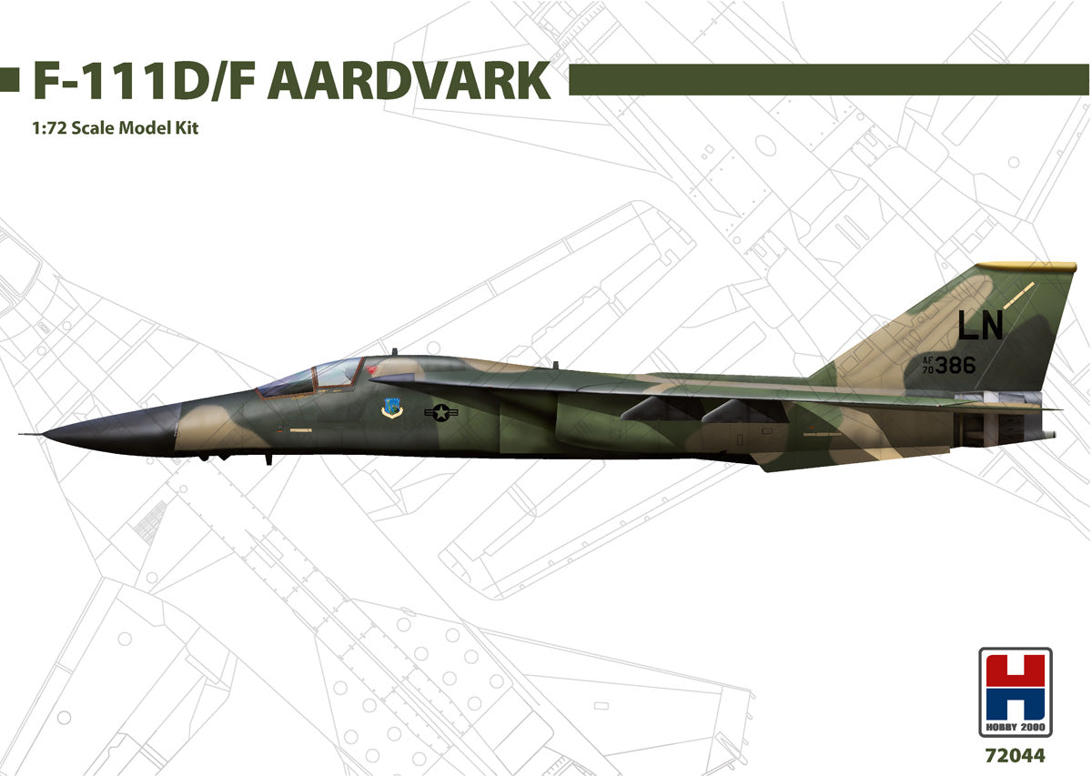 Hobby 2000 K72044 1:72 F-111D/F Aardvark