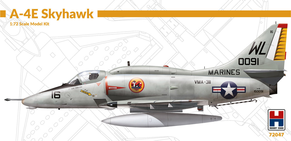 Hobby 2000 K72047 1:72 Douglas A-4E Skyhawk