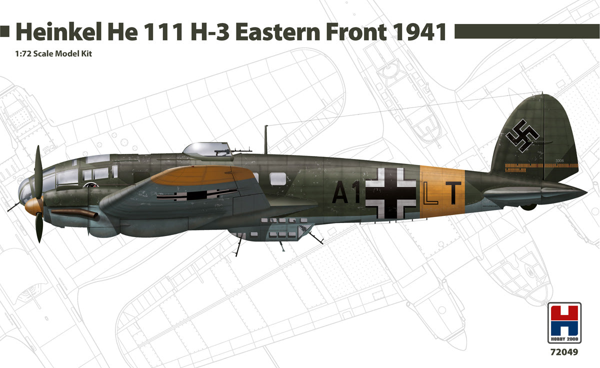 Hobby 2000 72049 1:72 Heinkel He-111H-3 Eastern Front 1941