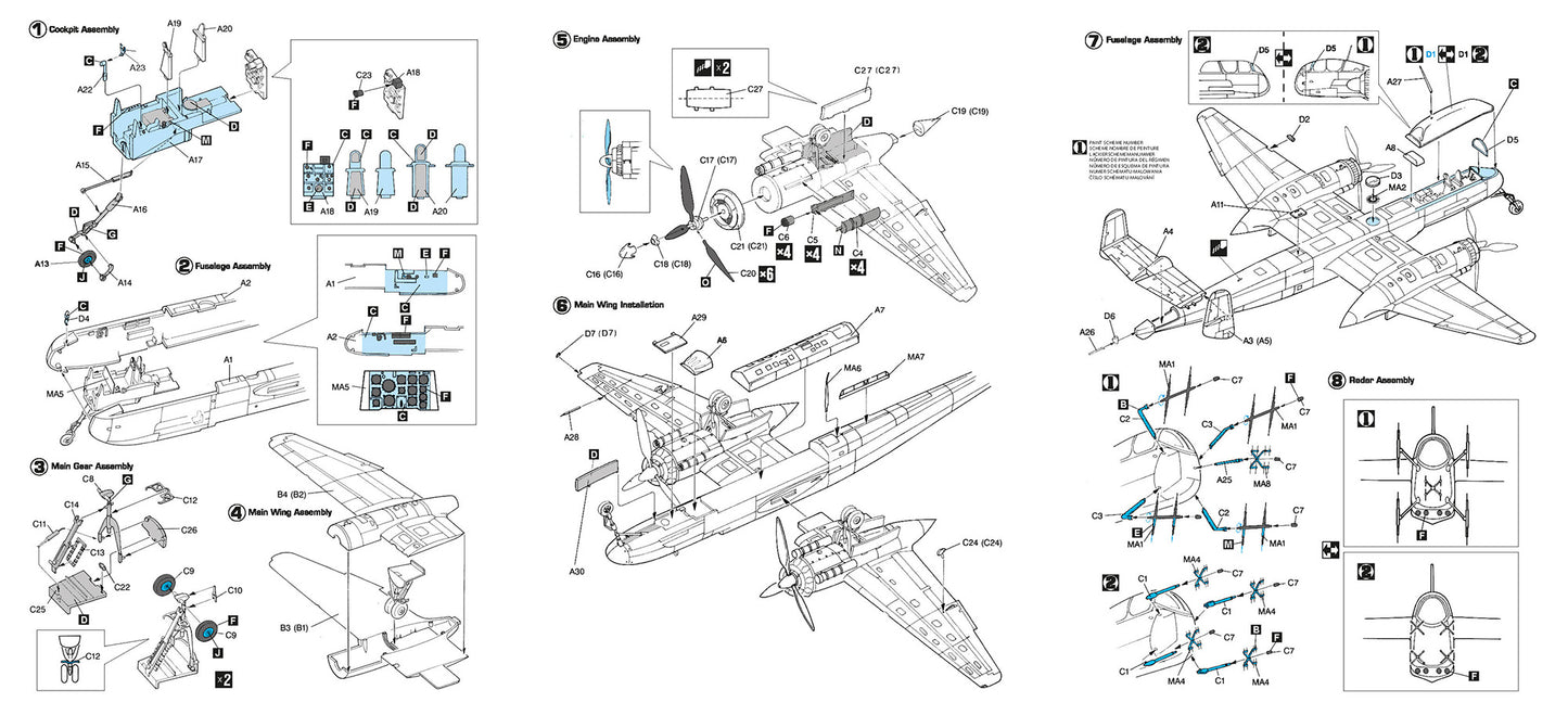 Hobby 2000 72067 1:72 Heinkel He219 A-0