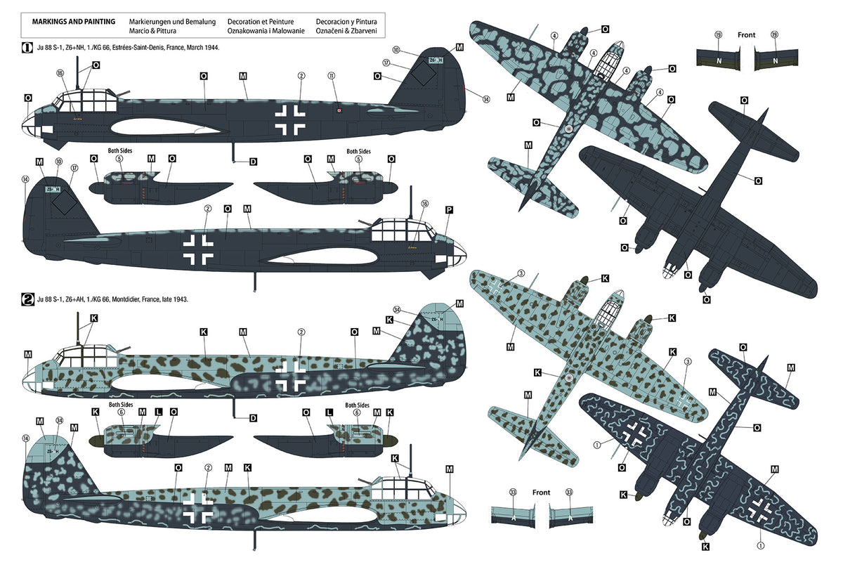 Hobby 2000 72088 1:72 Junkers Ju-88S-1