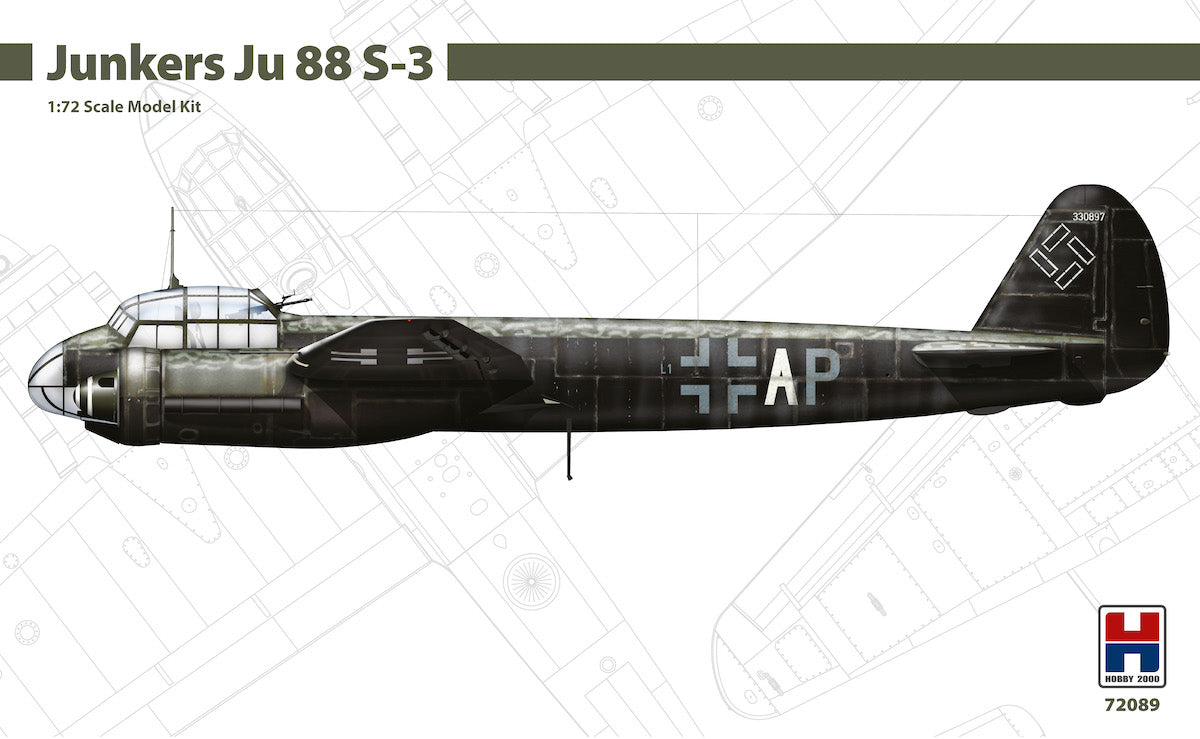 Hobby 2000 72089 1:72 Junkers Ju-88S-3
