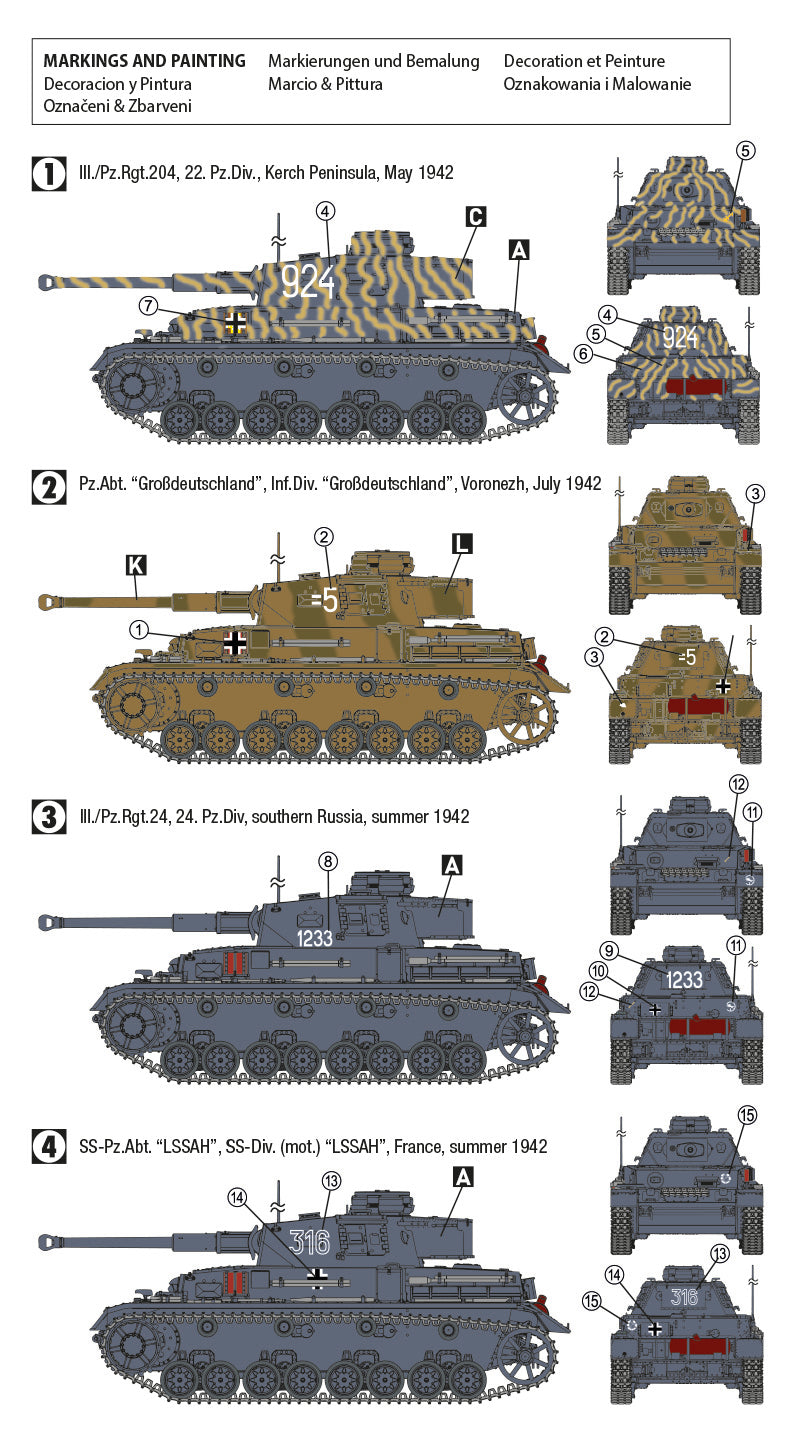 Hobby 2000 K72701 1:72 Pz.Kpfw.IV Ausf.F2 (G) Eastern Front 1942