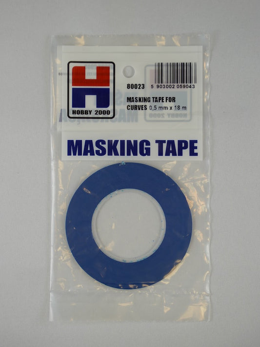 Hobby 2000 80023 - Masking Tape For Curves 0,5mm x 18m