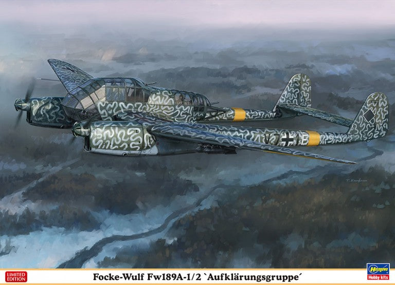 Hasegawa 02275 1:72 Focke-Wulf Fw-189A-1/2 AufklÃ¤rungsgruppe