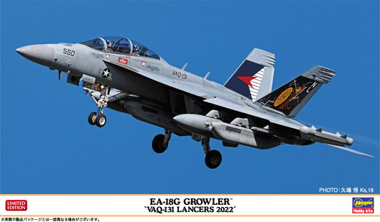 Hasegawa 02432 1:72 Boeing EA-18G Growler 'VAQ-131 Lancers 2022'