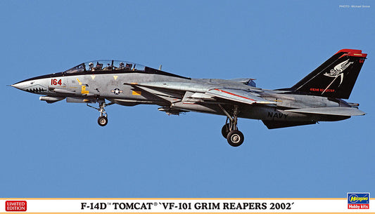 Hasegawa 02444 1:72 Grumman F-14D Tomcat VF-101 Grim Reapers 2002