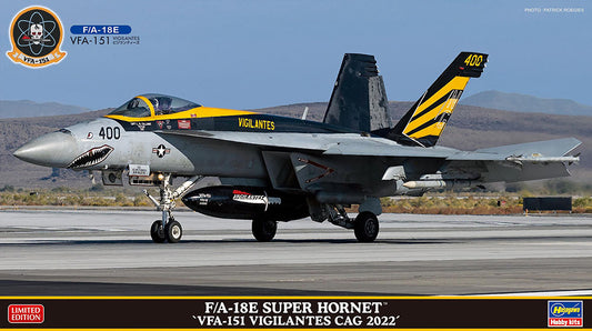 Hasegawa 02450 1:72 F/A-18E Super Hornet VFA-151 Vigilantes CAG 2022