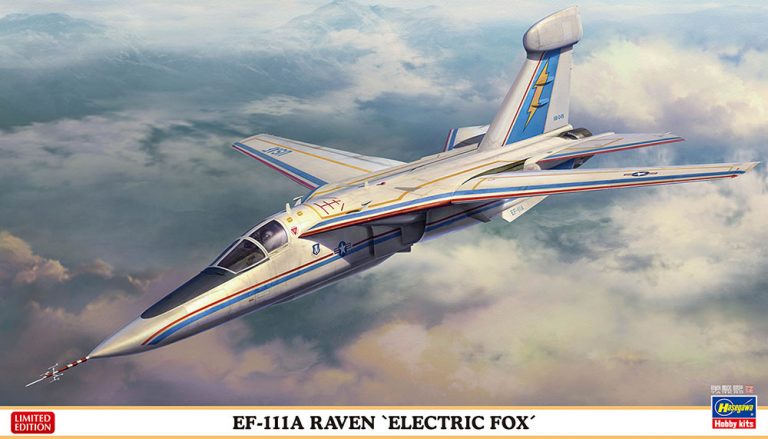 Hasegawa 02483 1:72 General Dynamics EF-111A Raven Electric Fox Kit