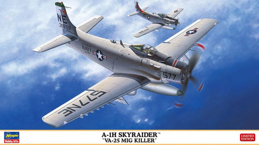 Hasegawa 02527 1:72 A-1H Skyraider VA-25 Mig Killer