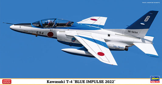 Hasegawa 07513 1:48 Kawasaki T-4 'Blue Impulse 2022'