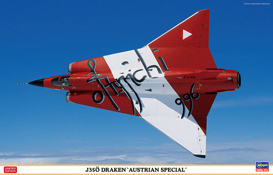 Hasegawa 07519 1:48 Saab J-350 Draken Austrian Special