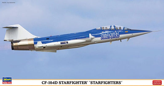 Hasegawa 07544 1:48 Lockheed CF-104D Starfighter