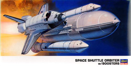 Hasegawa 10729 1:200 Space Shuttle Orbiter with Boosters