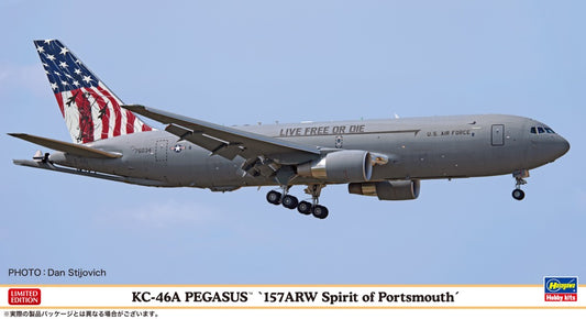 Hasegawa 10865 1:200 Boeing KC-46A Pegasus 157ARW 'Live Free Or Die' 'Spirit Of Portsmouth'