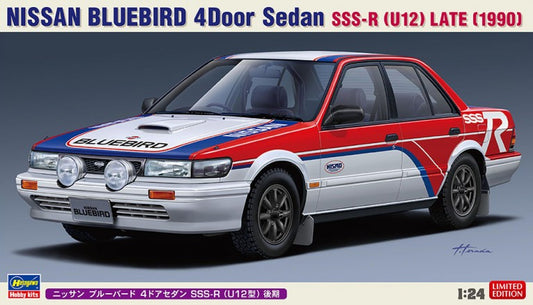 Hasegawa 20521 1:24 Nissan Bluebird 4Door Sedan SSS-R (U12) Late