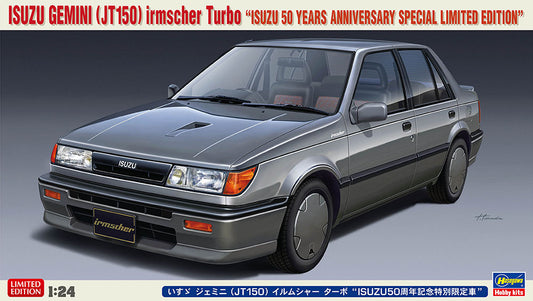 Hasegawa 20586 1:24 Isuzu Gemini Irmscher Turbo 50 Years Anniversary Limited Edition