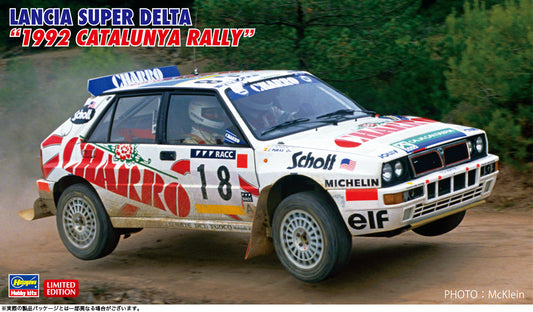 Hasegawa 20601 1:24 Lancia Super Delta '1992 Catalunya Rally'