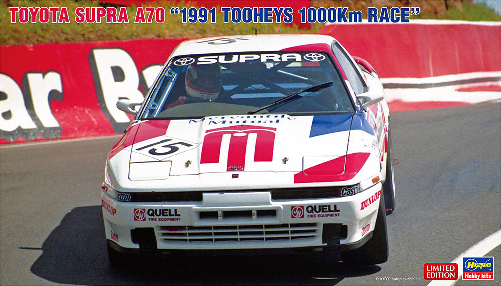 Hasegawa 20612 1:24 Toyota Supra A70 1991 Tooheys 1000Km Race