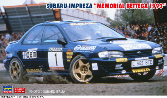 Hasegawa 20768 1:24 1993 Subaru Impreza - Memorial Bettega