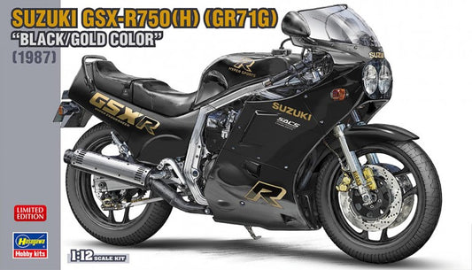 Hasegawa 21749 1:12 Suzuki GSX-R750 Black/Gold