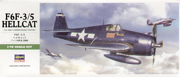 Hasegawa B11 1:72 Grumman F6F-3 / F6F-5 Hellcat