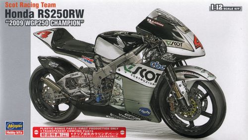 Hasegawa BK01 1:12 Scot Racing Team Honda RS250RW '2009 WGP250 Champion'