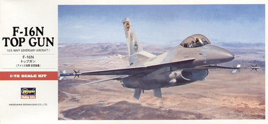 Hasegawa C12 1:72 Lockheed-Martin F-16N Fighting Falcon Fighting Falcon Top Gun