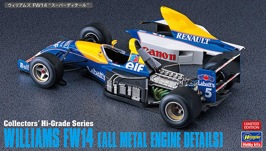 Hasegawa CH56 1:24 Williams FW14 Super Detail Version with Full Metal Engine